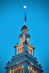 Preview wallpaper tower, building, architecture, lights