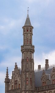 Preview wallpaper tower, building, architecture, belgium