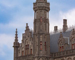 Preview wallpaper tower, building, architecture, belgium