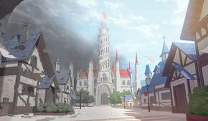 Preview wallpaper tower, building, art
