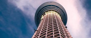 Preview wallpaper tower, building, bottom view