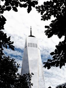 Preview wallpaper tower, building, skyscraper, architecture, urban, city