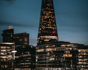 Preview wallpaper tower, building, skyscraper, architecture, city