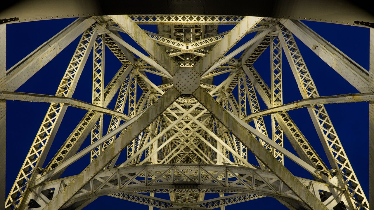 Wallpaper tower, building, symmetry, architecture