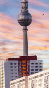 Preview wallpaper tower, buildings, architecture, facade