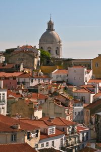 Preview wallpaper tower, buildings, architecture, roofs