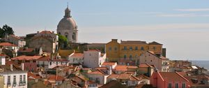 Preview wallpaper tower, buildings, architecture, roofs