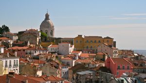 Preview wallpaper tower, buildings, architecture, roofs