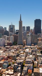 Preview wallpaper tower, buildings, city, architecture, sky, skyscrapers