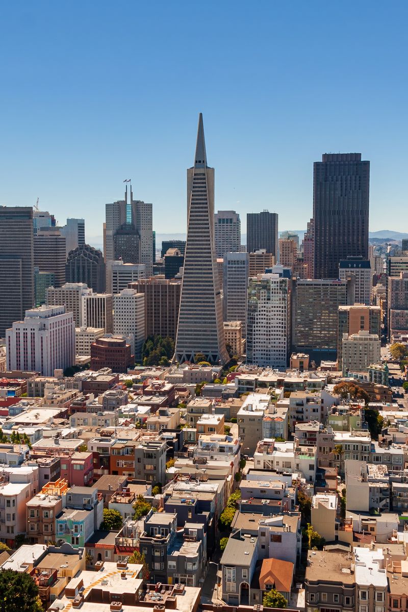 800x1200 Wallpaper tower, buildings, city, architecture, sky, skyscrapers