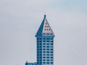 Preview wallpaper tower, buildings, city, architecture, road