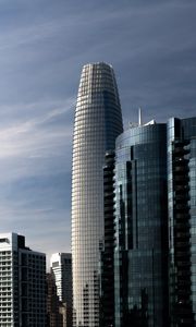 Preview wallpaper tower, buildings, glass, city