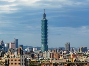 Preview wallpaper tower, buildings, skyscraper, sky, city