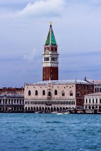Preview wallpaper tower, buildings, water, city, venice