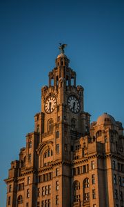 Preview wallpaper tower, clock, building, architecture