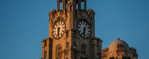 Preview wallpaper tower, clock, building, architecture