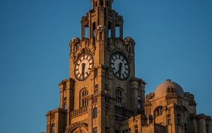 Preview wallpaper tower, clock, building, architecture