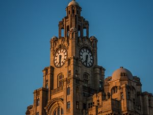 Preview wallpaper tower, clock, building, architecture