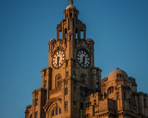 Preview wallpaper tower, clock, building, architecture