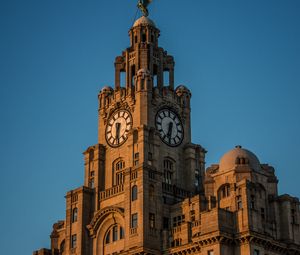 Preview wallpaper tower, clock, building, architecture