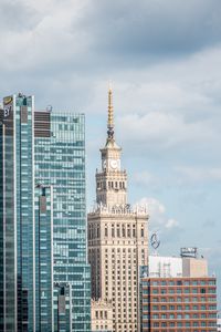 Preview wallpaper tower, clock, buildings, architecture, city