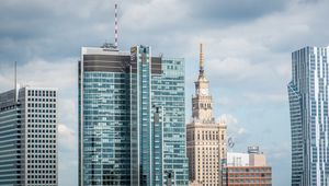Preview wallpaper tower, clock, buildings, architecture, city