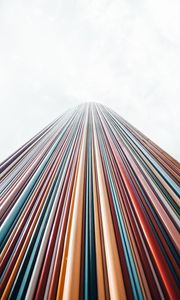 Preview wallpaper tower, colorful, architecture, construction, tall