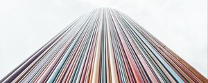 Preview wallpaper tower, colorful, architecture, construction, tall