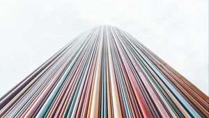 Preview wallpaper tower, colorful, architecture, construction, tall