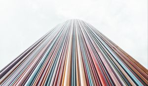 Preview wallpaper tower, colorful, architecture, construction, tall