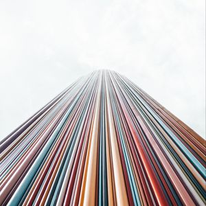 Preview wallpaper tower, colorful, architecture, construction, tall