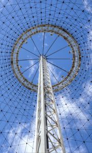 Preview wallpaper tower, construction, metal, architecture