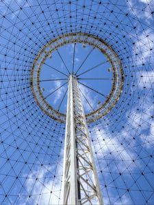 Preview wallpaper tower, construction, metal, architecture
