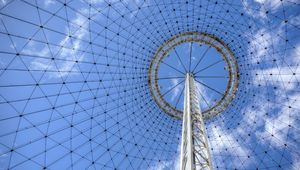 Preview wallpaper tower, construction, metal, architecture