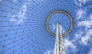 Preview wallpaper tower, construction, metal, architecture