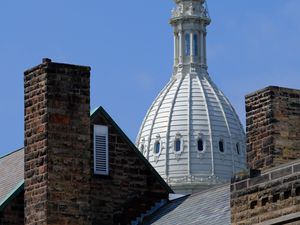 Preview wallpaper tower, dome, buildings, architecture