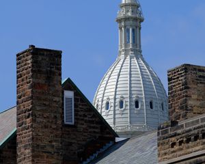 Preview wallpaper tower, dome, buildings, architecture