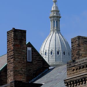 Preview wallpaper tower, dome, buildings, architecture