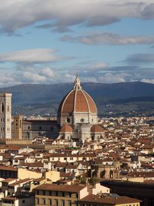 Preview wallpaper tower, dome, buildings, architecture, city