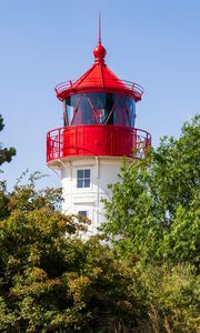 Preview wallpaper tower, lighthouse, trees