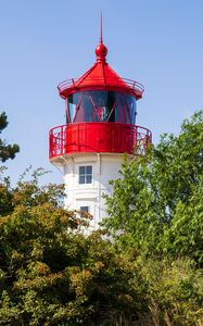 Preview wallpaper tower, lighthouse, trees