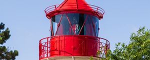 Preview wallpaper tower, lighthouse, trees