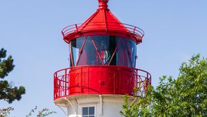 Preview wallpaper tower, lighthouse, trees