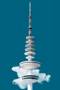 Preview wallpaper tower, sky, cloud