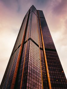 Preview wallpaper tower, skyscraper, building, architecture, glass, modern