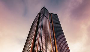 Preview wallpaper tower, skyscraper, building, architecture, glass, modern