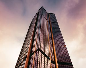 Preview wallpaper tower, skyscraper, building, architecture, glass, modern