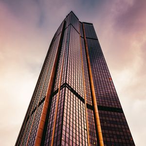 Preview wallpaper tower, skyscraper, building, architecture, glass, modern