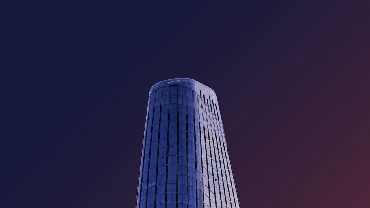 Wallpaper Tower Skyscraper Building Architecture Minimalism Modern