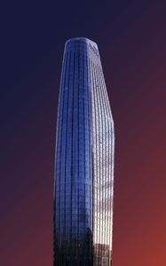 Preview wallpaper tower, skyscraper, building, architecture, minimalism, modern